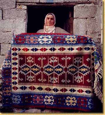 Nomad with Kilim 2